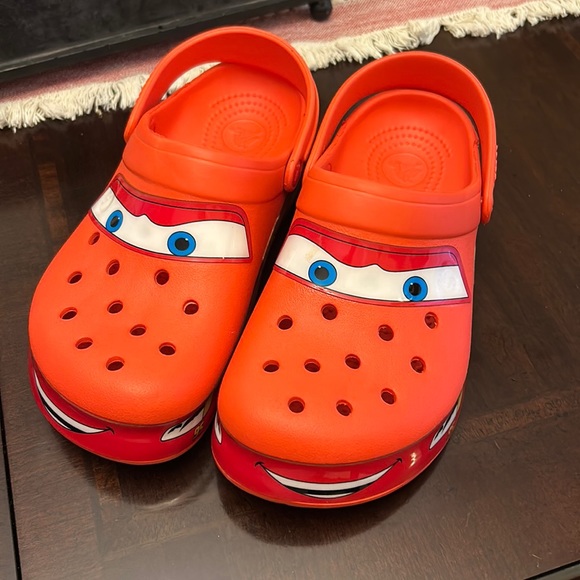CROCS Shoes Lightning Mcqueen Adult Crocs Poshmark